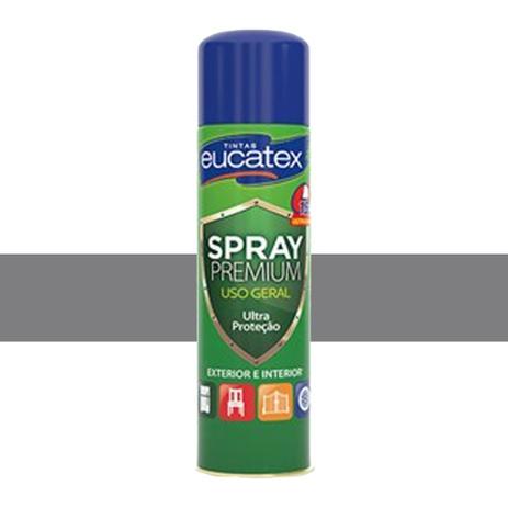 Tinta Spray Multiuso Fundo Preparador Cinza 400ml Eucatex Menor preço em Tinta Spray Multiuso Fundo Preparador Cinza 400ml Eucatex