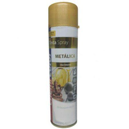 Tinta Spray Ouro Metálica Clássico 400Ml Chemicolor Menor preço em Tinta Spray Ouro Metálica Clássico 400Ml Chemicolor