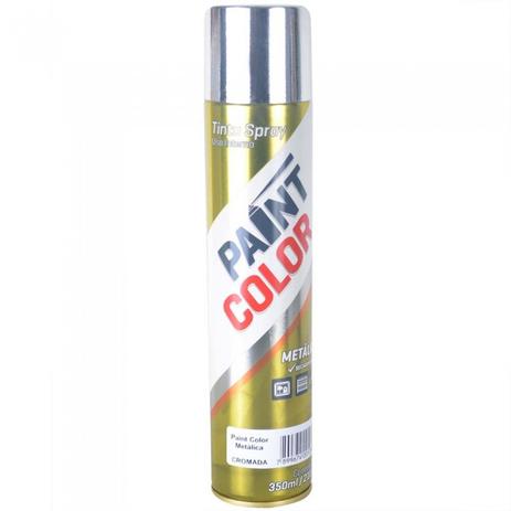 Tinta Spray Paintcolor Uso Geral Metálica Cromada 400ml Menor preço em Tinta Spray Paintcolor Uso Geral Metálica Cromada 400ml