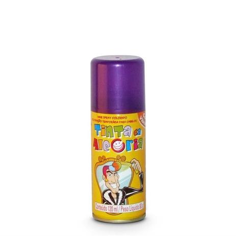 Tinta Spray para Cabelo Roxa - Festabox é boa?