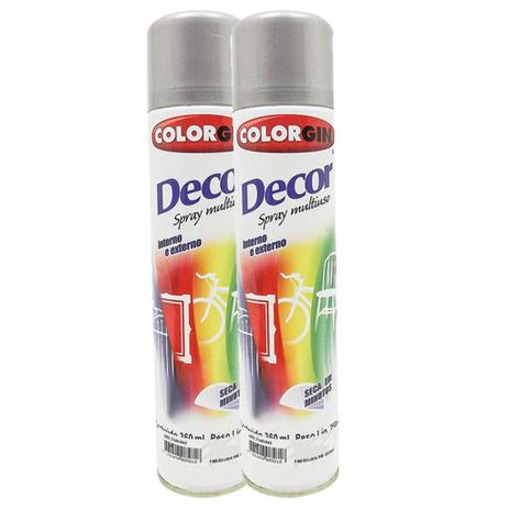 Tinta Spray Primer Fundo Universal Colorgin 360ml Com 2 Unidades Menor preço em Tinta Spray Primer Fundo Universal Colorgin 360ml Com 2 Unidades