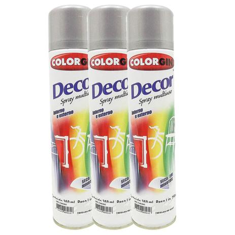 Tinta Spray Primer Fundo Universal Colorgin 360ml Com 3 Unidades Menor preço em Tinta Spray Primer Fundo Universal Colorgin 360ml Com 3 Unidades