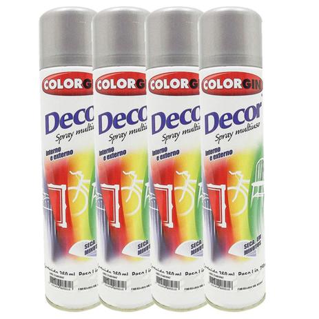 Tinta Spray Primer Fundo Universal Colorgin 360ml Com 4 Unidades Menor preço em Tinta Spray Primer Fundo Universal Colorgin 360ml Com 4 Unidades