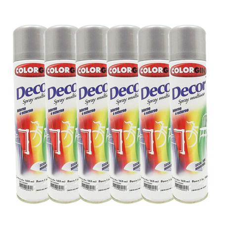 Tinta Spray Primer Fundo Universal Colorgin 360ml Com 6 Unidades Menor preço em Tinta Spray Primer Fundo Universal Colorgin 360ml Com 6 Unidades