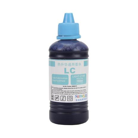 Tinta Sublimatica Impressora Epson 100ml Ciano Claro - Sumex - Tudoprafoto Menor preço em Tinta Sublimatica Impressora Epson 100ml Ciano Claro - Sumex - Tudoprafoto