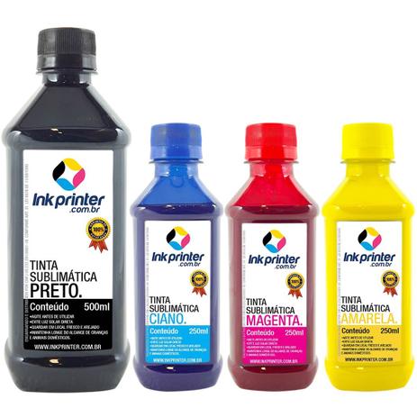 Tinta Sublimática InkPrinter Para Sublimação (1.250ml) Menor preço em Tinta Sublimática InkPrinter Para Sublimação (1.250ml)