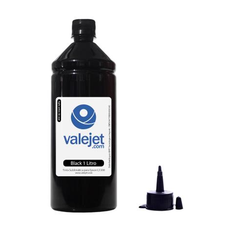 Tinta Sublimática para Epson L1300 L-1300 Bulk Ink Black 1 Litro - Valejet Menor preço em Tinta Sublimática para Epson L1300 L-1300 Bulk Ink Black 1 Litro - Valejet