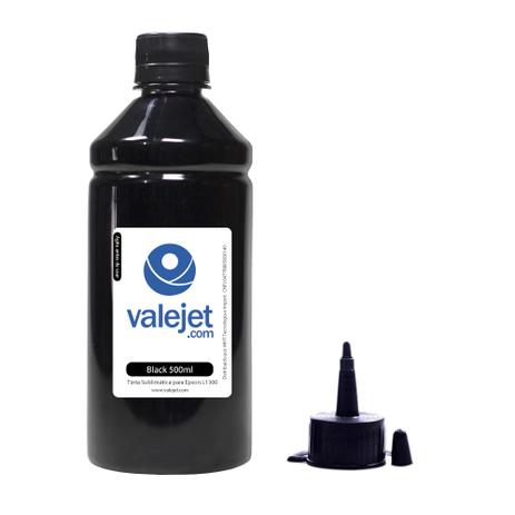 Tinta Sublimática para Epson L1300 L-1300 Bulk Ink Black 500ml - Valejet é ruim? Tinta Sublimática para Epson L1300 L-1300 Bulk Ink Black 500ml - Valejet é boa?