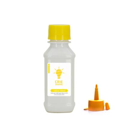 Tinta Sublimática para Epson L375 Premium Crie Sempre Yellow 100ml Menor preço em Tinta Sublimática para Epson L375 Premium Crie Sempre Yellow 100ml