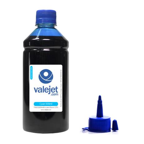Tinta Sublimática para Epson L375 Sublimação e Transfer Cyan 500ml - Valejet é boa?