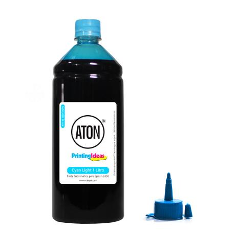 Tinta Sublimática para Epson L800 Bulk Ink Cyan Light 1 Litro Aton Menor preço em Tinta Sublimática para Epson L800 Bulk Ink Cyan Light 1 Litro Aton