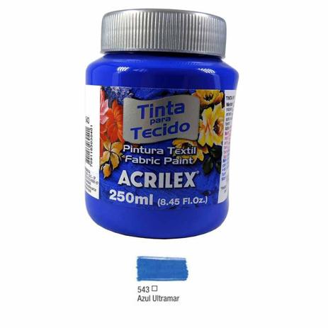 Tinta tecido fosca 250ml-041250543 - Acrilex Menor preço em Tinta tecido fosca 250ml-041250543 - Acrilex
