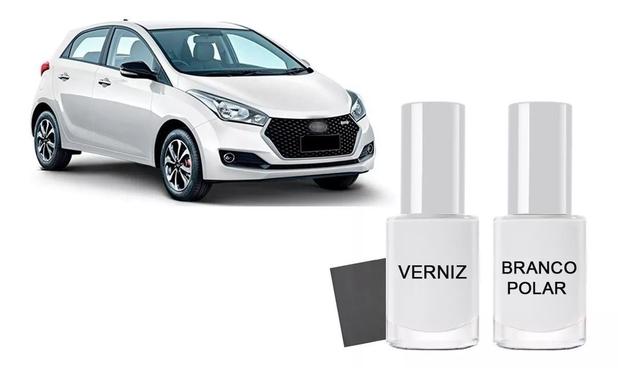 Menor preço em Tinta Tira Risco Automotiva Branco Polar Hb20 Creta Hb20s - KL Store