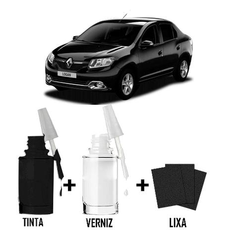 Tinta Tira Risco Automotivo para toda a linha Renault Preto Nacre - Sean car Menor preço em Tinta Tira Risco Automotivo para toda a linha Renault Preto Nacre - Sean car