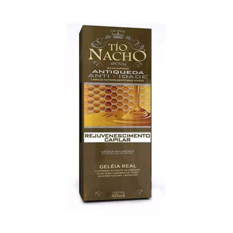 Tio Nacho Antiqueda Anti Idade Shampoo - 415ml - Tío Nacho Menor preço em Tio Nacho Antiqueda Anti Idade Shampoo - 415ml - Tío Nacho