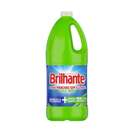 Tira Manchas Líquido Brilhante Utile Fresh S/cloro 2l Menor preço em Tira Manchas Líquido Brilhante Utile Fresh S/cloro 2l