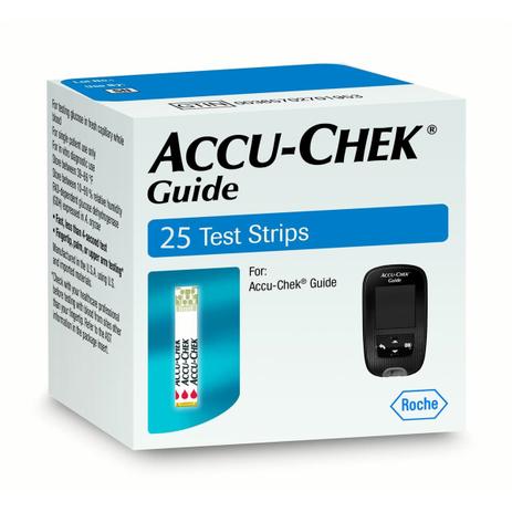 Tiras Accu-Chek Guide com 25 Unidades - Roche - Roche produt Menor preço em Tiras Accu-Chek Guide com 25 Unidades - Roche - Roche produt