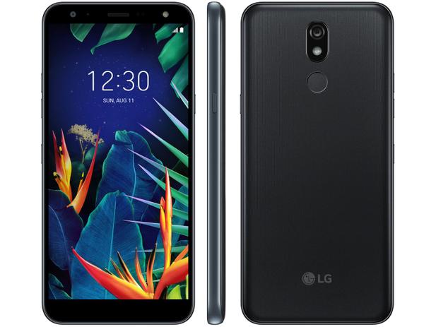Smartphone LG K12+ 32GB Preto 4G Octa-Core - 3GB RAM Tela 5,7” Câm. 16MP + Câm. Selfie 8MP Menor preço em Smartphone LG K12+ 32GB Preto 4G Octa-Core - 3GB RAM Tela 5,7” Câm. 16MP + Câm. Selfie 8MP