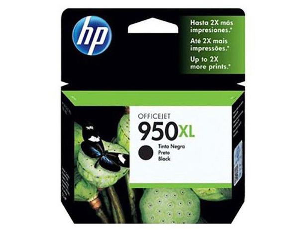 Cartucho de Tinta HP Preto 950 XL Original - P/ 8600 Plus 8610 8620 276dw 8100 251dw Menor preço em Cartucho de Tinta HP Preto 950 XL Original - P/ 8600 Plus 8610 8620 276dw 8100 251dw