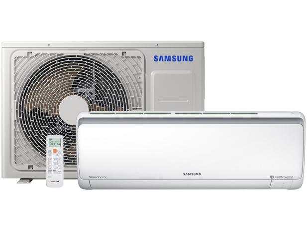 Ar-condicionado Split Samsung Inverter 24.000 BTUs - Quente/Frio Filtro Full HD Digital AR24KSSPASN/AZ - 220V