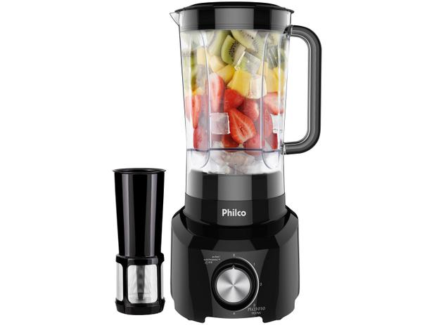 Liquidificador Philco PLQ1010P Preto com Filtro - 4 Velocidades 900W Menor preço em Liquidificador Philco PLQ1010P Preto com Filtro - 4 Velocidades 900W
