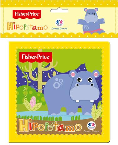 Livro - Fisher-Price - Hipopótamo Menor preço em Livro - Fisher-Price - Hipopótamo