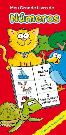 Livro - Meu grande livro de números Menor preço em Livro - Meu grande livro de números
