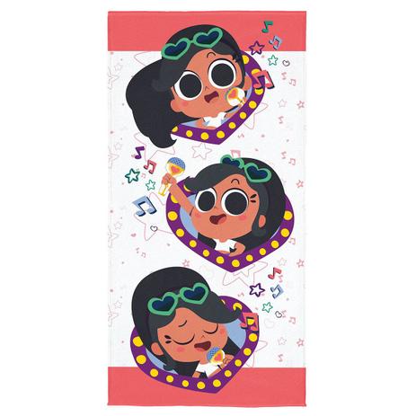 Toalha Aveludada Estampada Clube da Anittinha - Lepper Menor preço em Toalha Aveludada Estampada Clube da Anittinha - Lepper