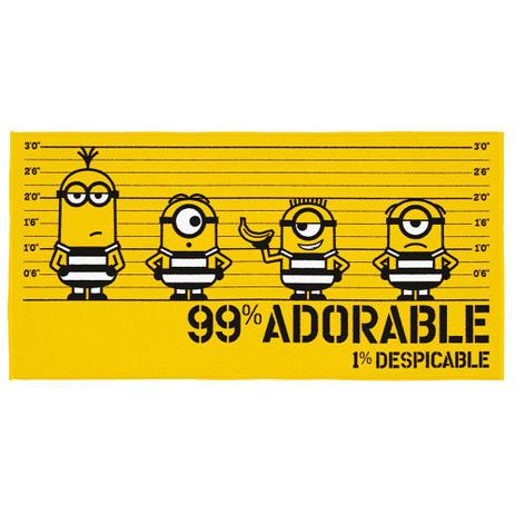 Toalha Aveludada Estampada Minions 70 cm x 1,40 m - com 1 peça - Lepper Menor preço em Toalha Aveludada Estampada Minions 70 cm x 1,40 m - com 1 peça - Lepper