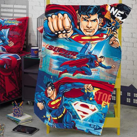 Toalha banho aveludada infantil menino Döhler baby estampado Superman 11 Menor preço em Toalha banho aveludada infantil menino Döhler baby estampado Superman 11