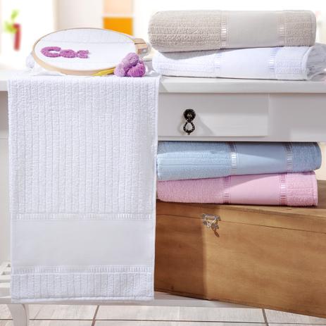 Toalha Banho Ponto Russo Branca - Kit com 4 unidades - Panosul é boa?