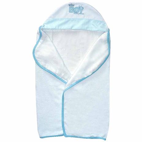 Toalha de banho com capuz atoalhado Its a Boy - Classic for Baby Menor preço em Toalha de banho com capuz atoalhado Its a Boy - Classic for Baby