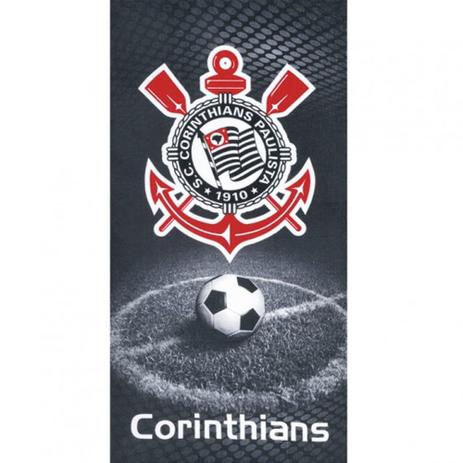 Toalha de Banho Corinthians Aveludada Dohler Menor preço em Toalha de Banho Corinthians Aveludada Dohler