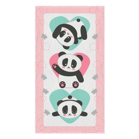 Toalha de Banho Felpuda Panda Lepper Menor preço em Toalha de Banho Felpuda Panda Lepper