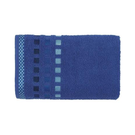 Menor preço em Toalha de Banho Karsten Calera Azul  em Jacquard 67x135cm