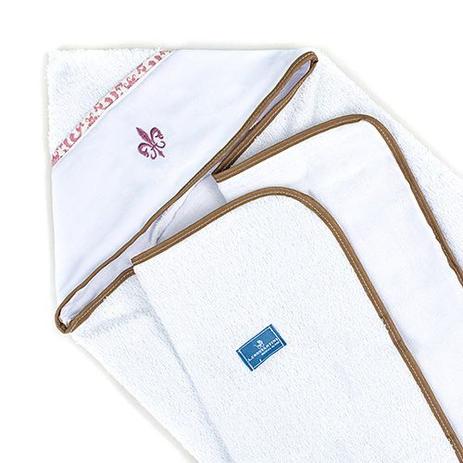 Toalha De Banho Para Bebe Com Capuz 100 Algodão - Provençal - A.constantini Menor preço em Toalha De Banho Para Bebe Com Capuz 100 Algodão - Provençal - A.constantini