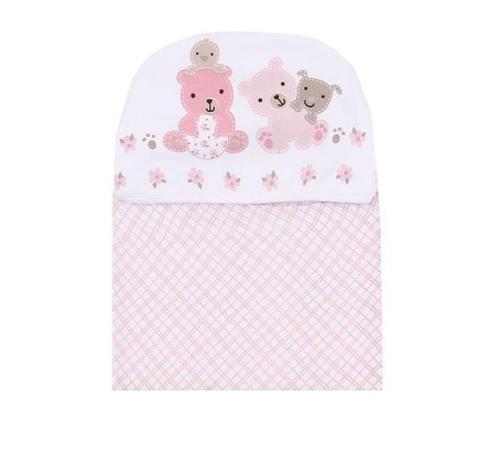 Toalha de Banho Suedine com Capuz Ursinha Baby - Colibri Menor preço em Toalha de Banho Suedine com Capuz Ursinha Baby - Colibri