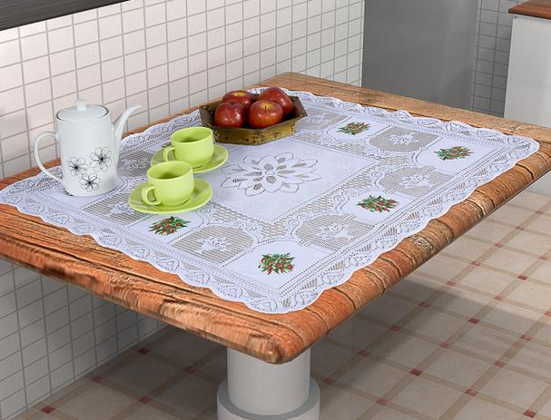 Toalha de Centro de Mesa Suzi 78cm x 78cm 100 Poliester Branco - Vilela enxovais Menor preço em Toalha de Centro de Mesa Suzi 78cm x 78cm 100 Poliester Branco - Vilela enxovais