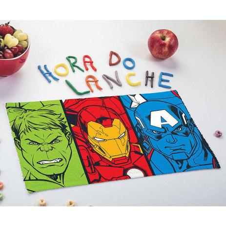 Toalha De Lancheira Infantil Estampada Avengers 24 Cm X 42 Cm Com 12 Peças Lepper Azul Menor preço em Toalha De Lancheira Infantil Estampada Avengers 24 Cm X 42 Cm Com 12 Peças Lepper Azul