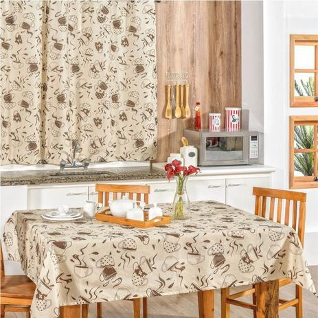Toalha de Mesa 3,00m X 1,40m Café - Bordados Ricardo Menor preço em Toalha de Mesa 3,00m X 1,40m Café - Bordados Ricardo