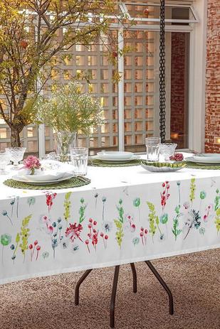 Toalha de Mesa Casa K Digital Lizy 150x220 Kacyumara Menor preço em Toalha de Mesa Casa K Digital Lizy 150x220 Kacyumara