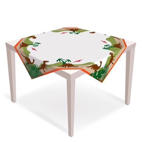 Toalha de Mesa Descartável Convidados Mundo dos Dinossauros 5 unidades Cromus - Festabox Menor preço em Toalha de Mesa Descartável Convidados Mundo dos Dinossauros 5 unidades Cromus - Festabox