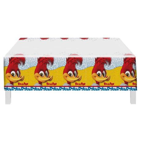 Toalha de Mesa Descartável Pica Pau Festcolor - Festabox Menor preço em Toalha de Mesa Descartável Pica Pau Festcolor - Festabox