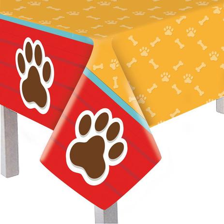 Toalha de Mesa Descartável Principal Festa Cachorrinhos Cromus - Festabox Menor preço em Toalha de Mesa Descartável Principal Festa Cachorrinhos Cromus - Festabox