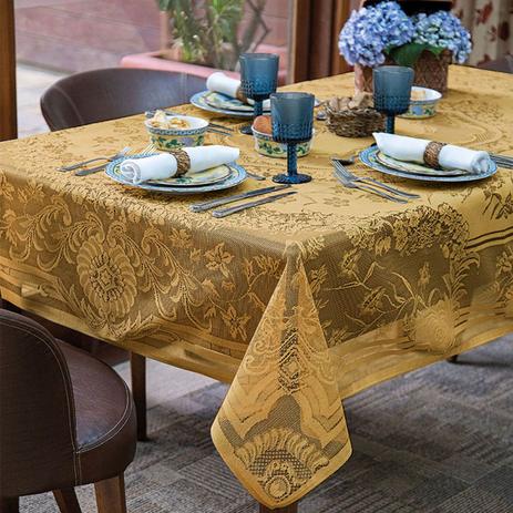 Toalha De Mesa Lepper Retangular 155x200cm Crochê Floral Bege Menor preço em Toalha De Mesa Lepper Retangular 155x200cm Crochê Floral Bege