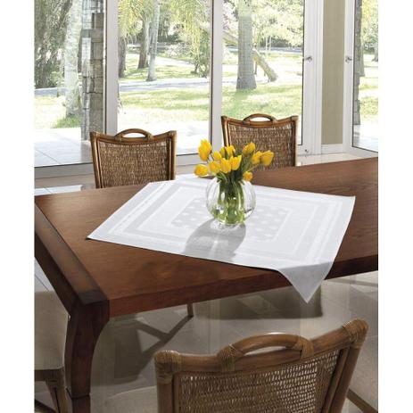 Toalha de Mesa Para Bordar 90 x 90 cm - Dubai - Döhler Menor preço em Toalha de Mesa Para Bordar 90 x 90 cm - Dubai - Döhler