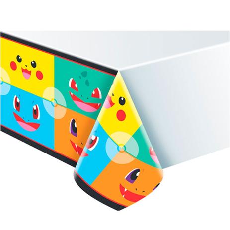 Toalha de Mesa para Festa Pokémon Go Junco - Festabox Menor preço em Toalha de Mesa para Festa Pokémon Go Junco - Festabox