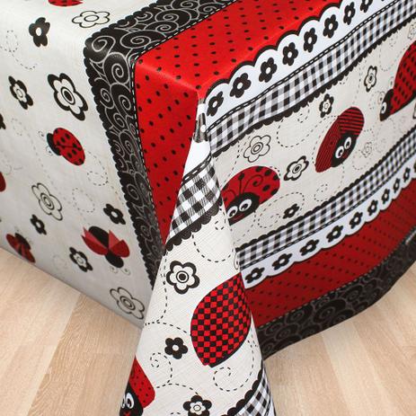 Toalha De Mesa Plástica Retangular 1,40 3,00 Joaninhas - Capricho Menor preço em Toalha De Mesa Plástica Retangular 1,40 3,00 Joaninhas - Capricho