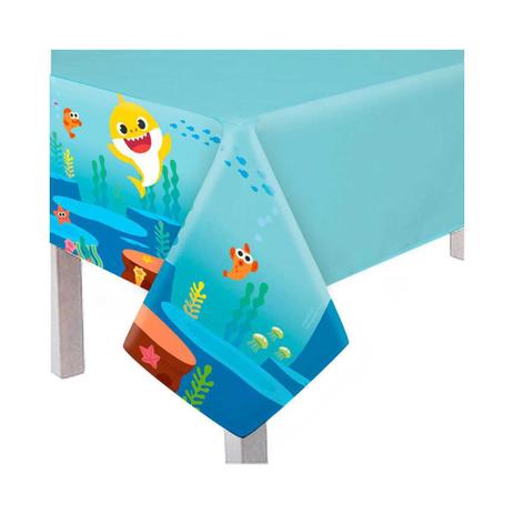 Toalha de Mesa Principal Baby Shark Cromus 1und Menor preço em Toalha de Mesa Principal Baby Shark Cromus 1und