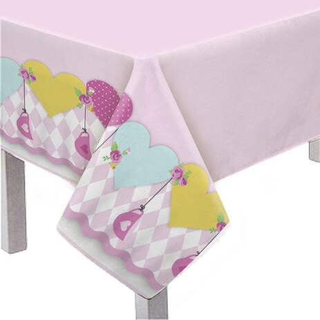 Toalha de Mesa Principal Chá para Meninas Cromus Menor preço em Toalha de Mesa Principal Chá para Meninas Cromus